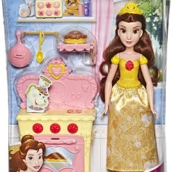 Hasbro Disney Princess Dolls Belle With Kitchen (E3154)