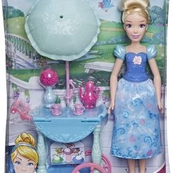 Hasbro Disney Princess Dolls Cinderella With Tea Cart (E6618)