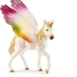 Ζωάκια Schleich Μονόκερος Ουράνιου Τόξου Με Φτερά Μικρός (SCH70577)