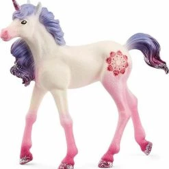 Ζωάκια Schleich Μονόκερος Mandala Πουλάρι (SCH70716)