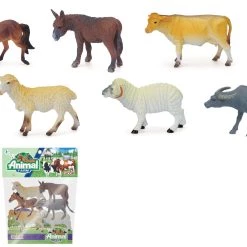 Blue Toys Playset Ζώα Φάρμας 6τμχ Σε Σακούλα (MKL529025)