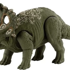Mattel Jurassic World Sinoceratops Δεινόσαυροι Με Κινούμενα Μέλη Λειτουργία Επίθεσης Και Ήχους (HBX34)