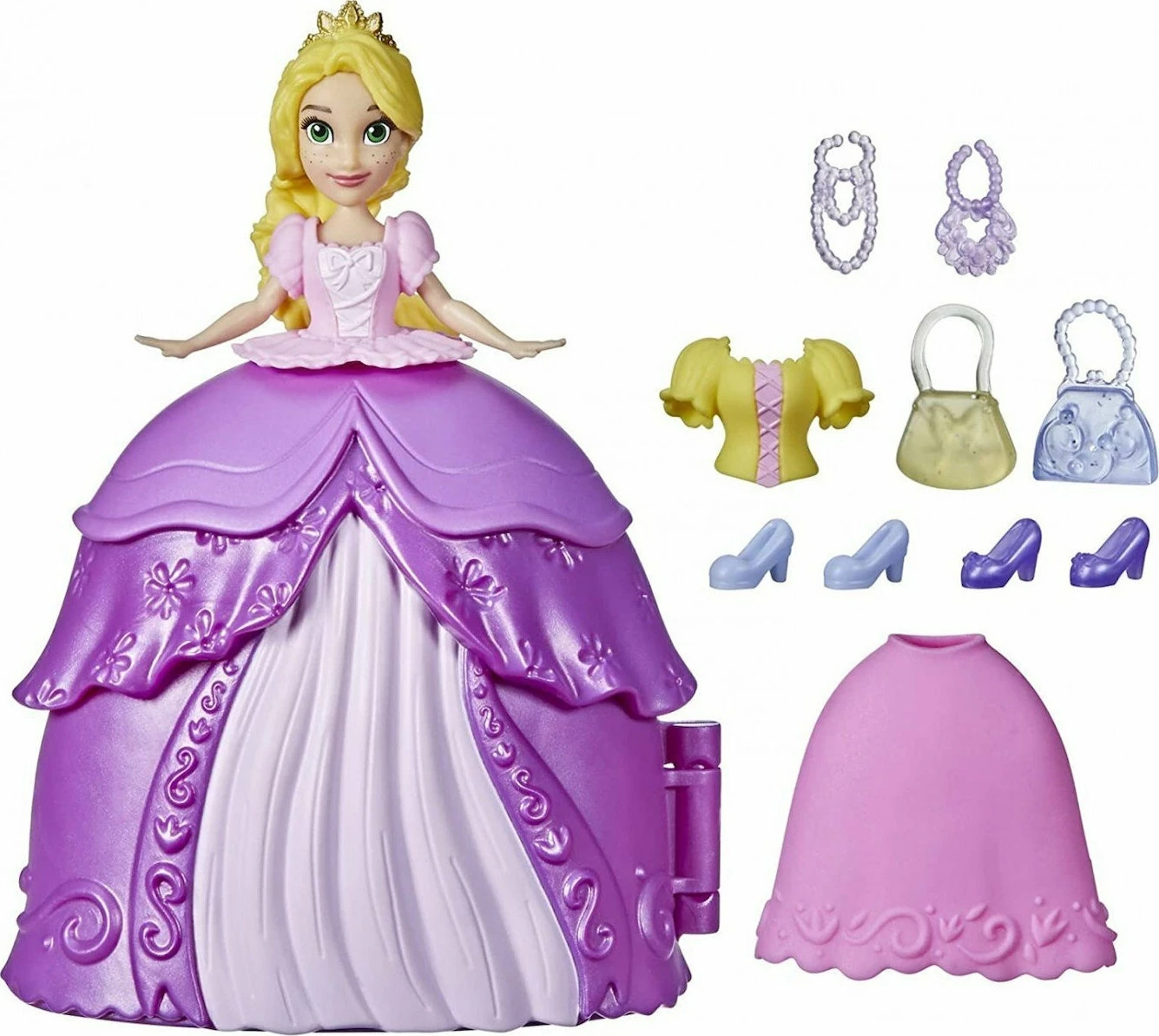 Hasbro Disney Princess Small Doll Fashion Surprise Rapunzel (F1249) - Image 4