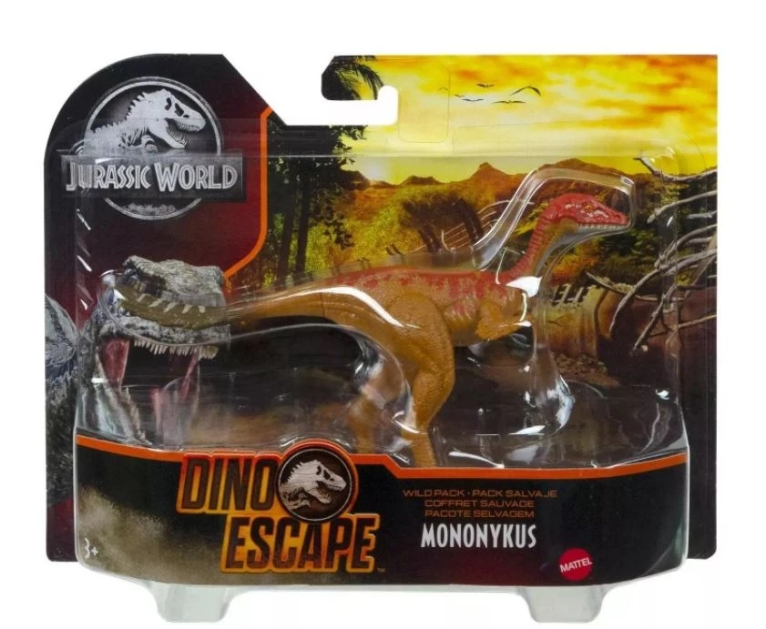 Mattel Jurassic World βασικές Φιγούρες Δεινοσαυρων Mononykus (HCL83) - Image 3