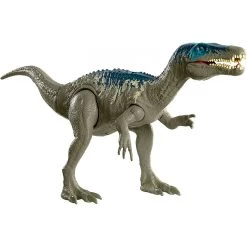 Mattel Jurassic World Roar Attack Δεινόσαυρος Με Κινούμενα Μέλη, Λειτουργία Επίθεσης Και Ήχους -Baryonyx (Chaos) (HBX37)