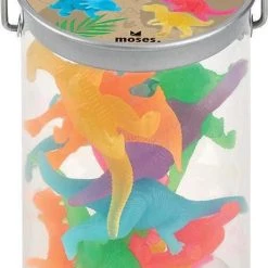 Moses Φιγούρες Σε Κουτί Neon Glow Δεινόσαυροι (M40224)