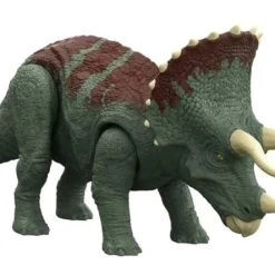 Mattel Jurrasic World Νέοι Δεινόσαυροι Με Κινούμενα Μέλη, Λειτουργία Επίθεσης Και Ήχους Triceratops (HDX34)