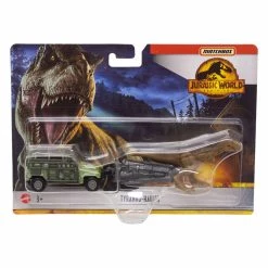 Mattel Jurassic World Σετ Αυτοκινητάκια και Δεινόσαυροι Tyranno-Hauler (HBH89)