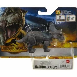 Mattel Jurassic World Νέες Βασικές Φιγούρες Δεινοσαύρων Nasutoceratops (HDX26)