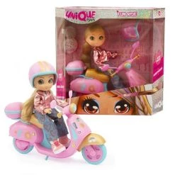 Giochi Preziosi Κούκλα Unique Eyes Fun Ride με Σκούτερ 3 σχέδια (MYM11000)