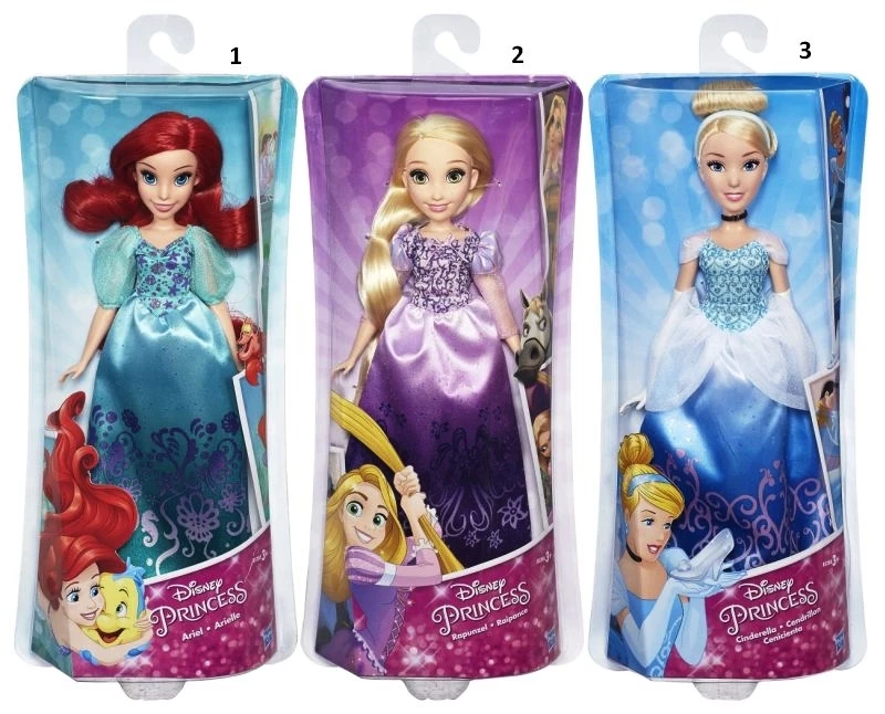 Hasbro Disney Princess Classic Fashion Doll 1 Σε 3 Σχεδια (B5284) - Image 4
