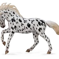 Collecta Αλογο Κναμπσταπερ Φοραδα Μαυρη Λεοπαρ Μινιατουρα (88720)