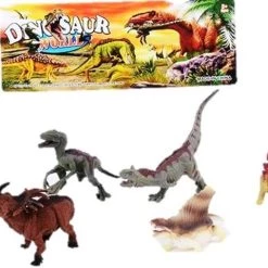 Blue Toys Ζωα Playset Δεινοσαυροι Μικροι 6 Τμχ (MKI139607)