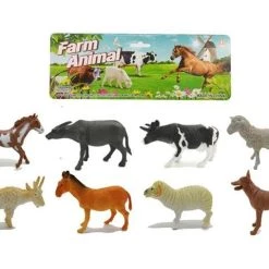 Blue Toys Ζωα Playset Ζωα Φαρμας 8 Τμχ (MKI139823)