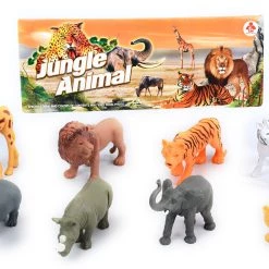 Blue Toys Ζωα Ζουγκλας Σε Σακουλα 8Τμχ (MKF661602)