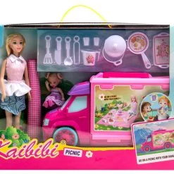 Blue Toys Κουκλα Kailili Με Αξεσουαρ Δειπνου Και Καντινα Οεμ (MKJ951172)