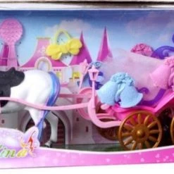 Blue Toys Κουκλα Bettina Αμαξα Με Αλογο (MKK098682)