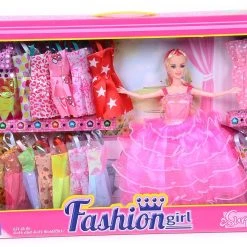 Blue Toys Κουκλα Fashion Girl Με Φορεματα (MKJ177415)