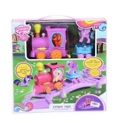 Blue Toys Σιδηρόδρομος Με Τρένο Πόνυ Romantic Merry Με Φιγούρες (MKI919214)