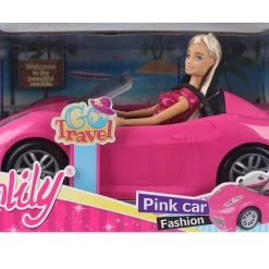 Blue Toys Κούκλα Anlily Με αυτοκίνητο (MKK535848)