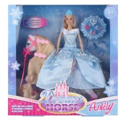 Blue Toys Κούκλα Dream Horse Με Άλογο (MKK776121)