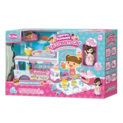 Blue Toys Κούκλα Με Σετ Παγωτού (MKL379445)