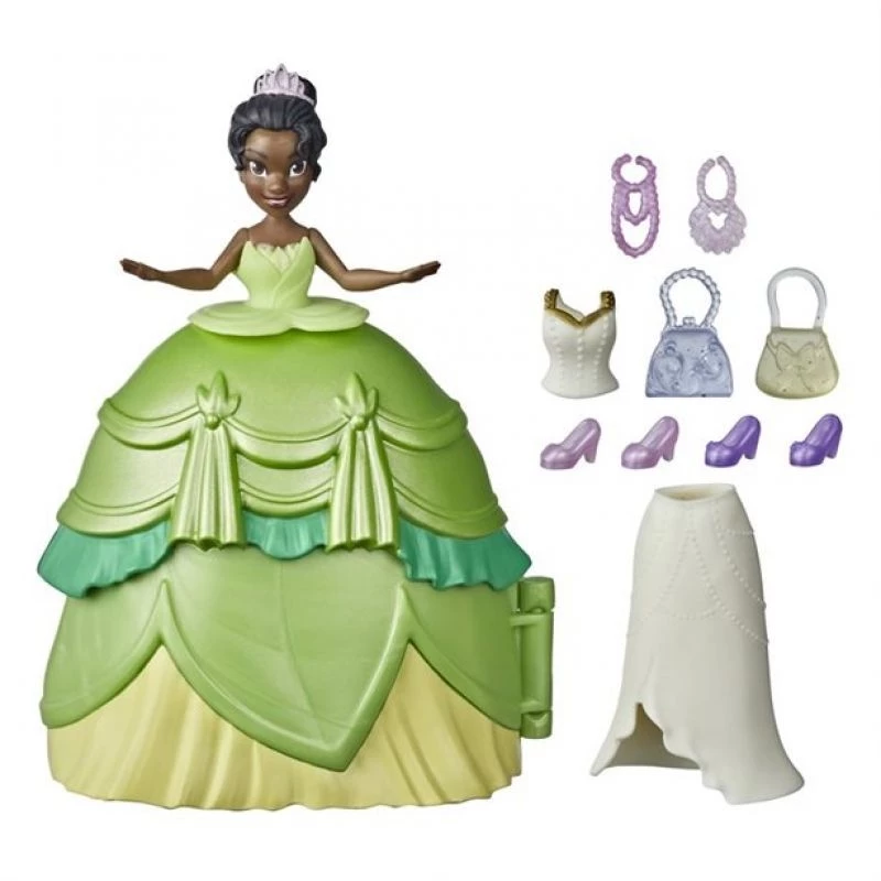 Hasbro Disney Princess Small Doll Fashion Surprise Tiana (F1251) - Image 4